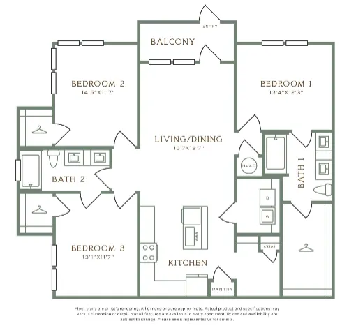 The Overlook at the Rim San Antonio Floorplan 14