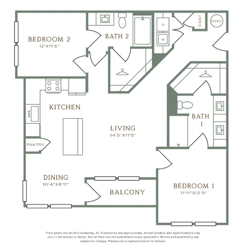 The Overlook at the Rim San Antonio Floorplan 9