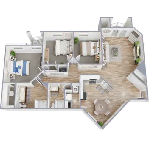 The Palazzo San Antonio Floorplan 4