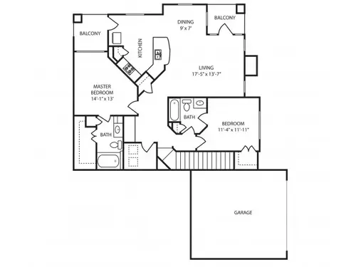 The Reserve at Sandstone Ranch El Paso Floorplan 17