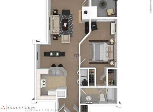 The Reserve on Willow Lake Apartments Fort Worth FloorPlan 2