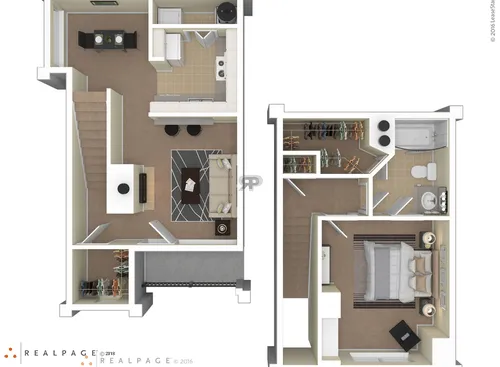 The Reserve on Willow Lake Apartments Fort Worth FloorPlan 3