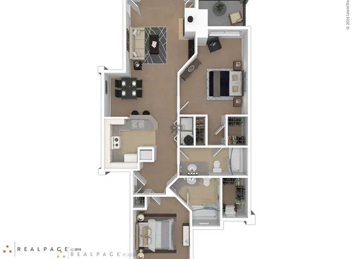 The Reserve on Willow Lake Apartments Fort Worth FloorPlan 5