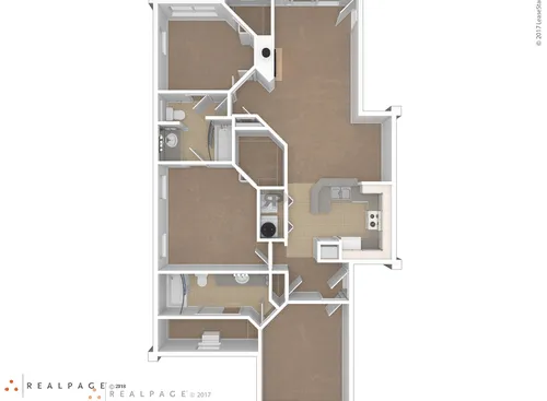 The Reserve on Willow Lake Apartments Fort Worth FloorPlan 8