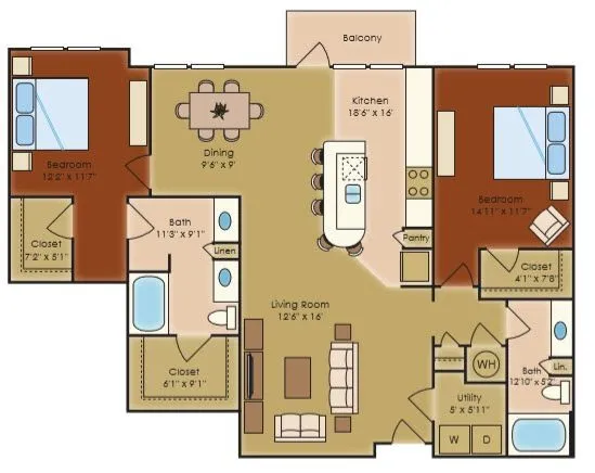 The Residences at La Cantera San Antonio Floorplan 10