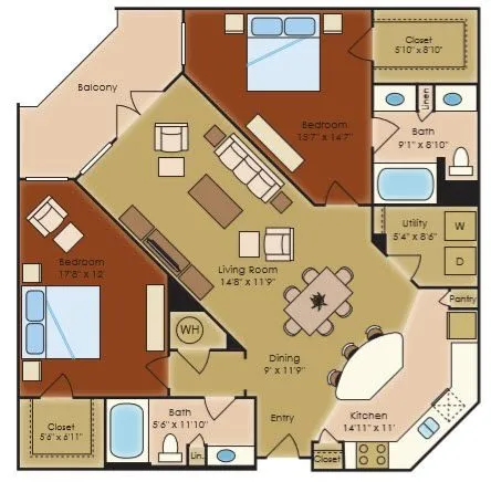 The Residences at La Cantera San Antonio Floorplan 11