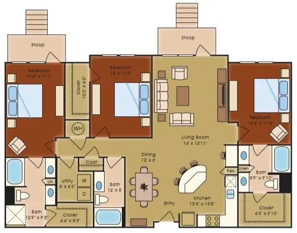 The Residences at La Cantera San Antonio Floorplan 14