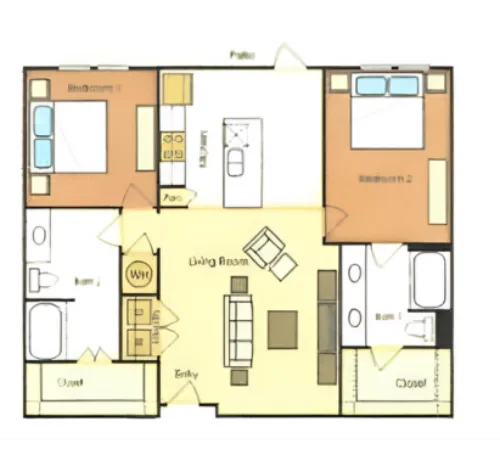 The Residences at La Cantera San Antonio Floorplan 15