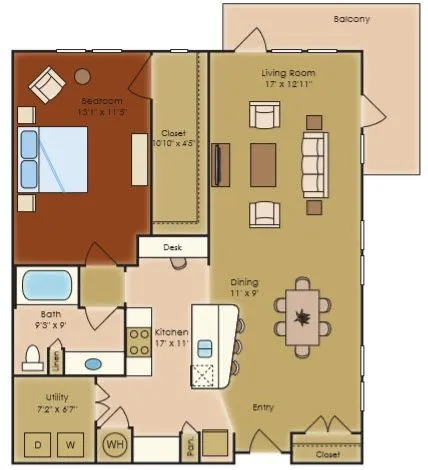 The Residences at La Cantera San Antonio Floorplan 5