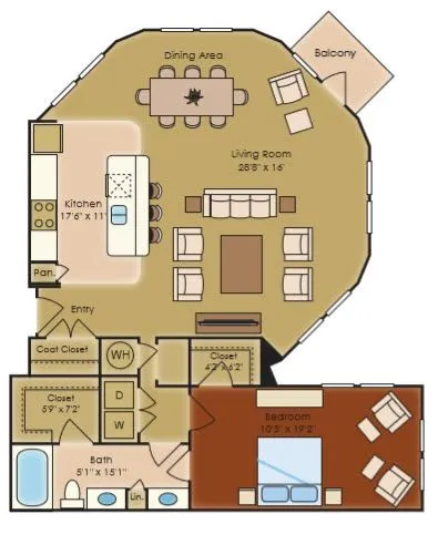 The Residences at La Cantera San Antonio Floorplan 8