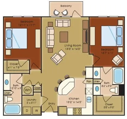 The Residences at La Cantera San Antonio Floorplan 9
