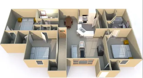 The Retreat El Paso Floorplan 12