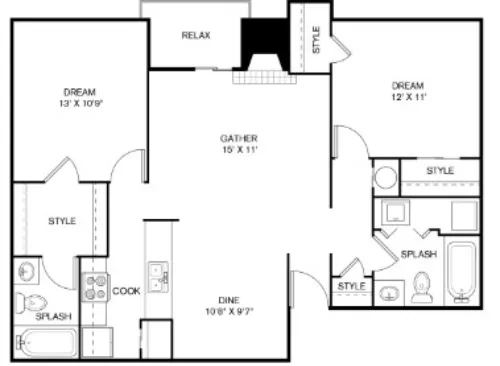 The Sage at 1955 floor plan 17