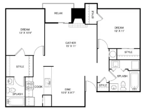 The Sage at 1955 floor plan 21