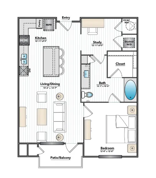 The Savoy Apartments floor plan 4