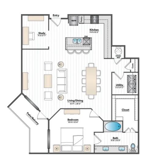 The Savoy Apartments floor plan 5