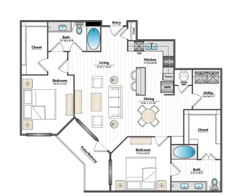 The Savoy Apartments floor plan 7