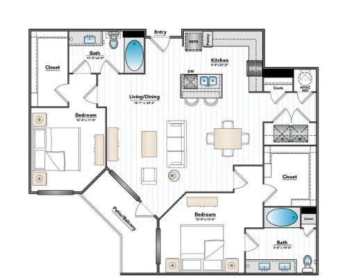 The Savoy Apartments floor plan 8