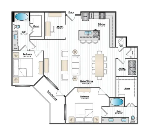 The Savoy Apartments floor plan 9
