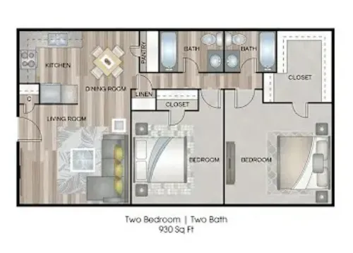 The Stella Fort Worth FloorPlan 2