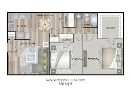 The Stella Fort Worth FloorPlan 3