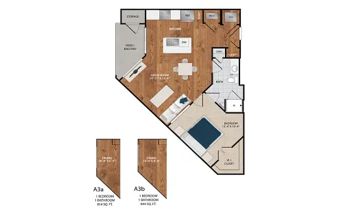 The Sterling at Oak Hills San Antonio Floorplan 4