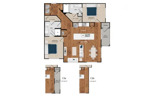 The Sterling at Oak Hills San Antonio Floorplan 7