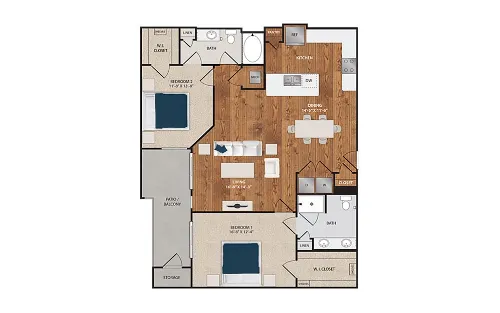 The Sterling at Oak Hills San Antonio Floorplan 8