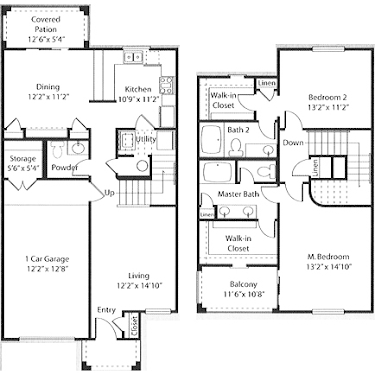The Tuscany at Mesa Hills El Paso Floorplan 4