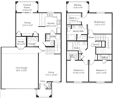 The Tuscany at Mesa Hills El Paso Floorplan 6