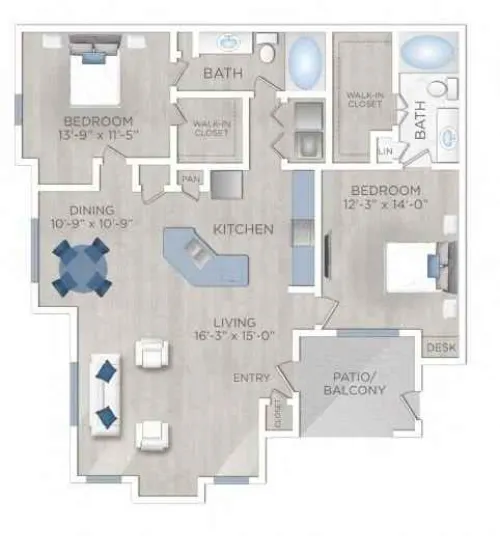 The View at Westover Hills floor plan 6