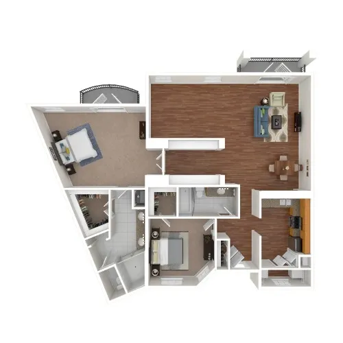 The Vintage floor plan 11