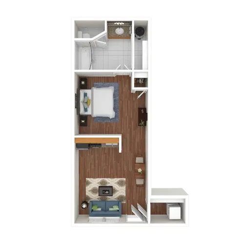 The Vintage floor plan 2