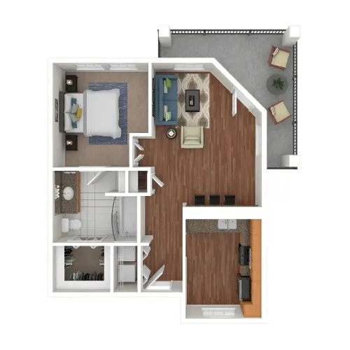 The Vintage floor plan 3
