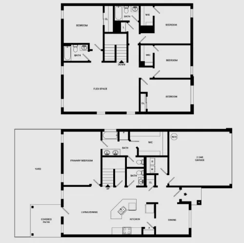 The Willows at Kendall Brook floor plan 4