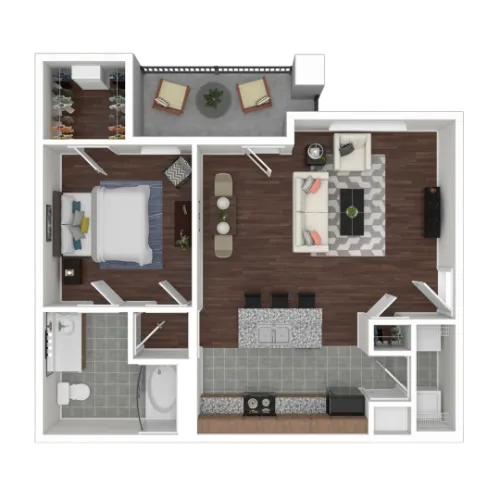 The Wyatt at Presidio Junction Fort Worth FloorPlan 2