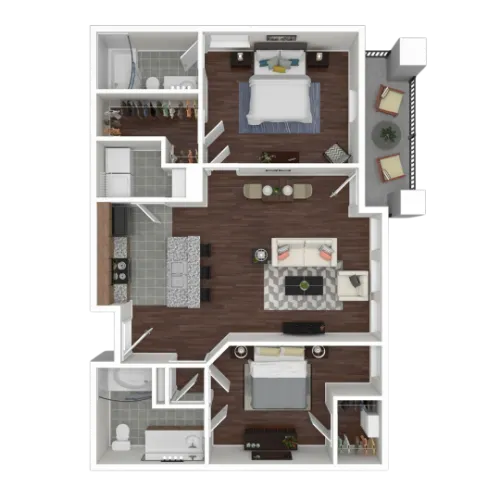 The Wyatt at Presidio Junction Fort Worth FloorPlan 5