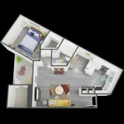 Tides on Oakland Hills Fort Worth FloorPlan 4