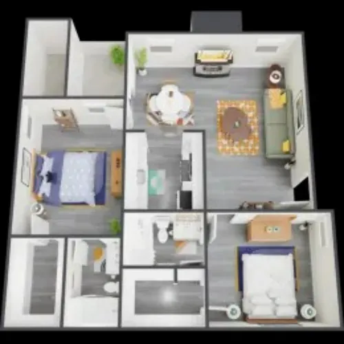 Tides on Oakland Hills Fort Worth FloorPlan 5