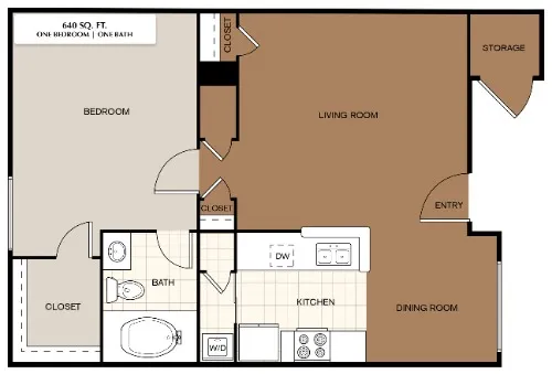 Trevino Place Apartments floor plan 1