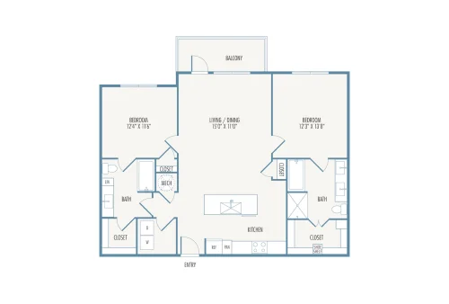 Tribute at the Rim San Antonio Floorplan 11