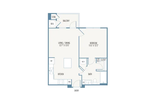 Tribute at the Rim San Antonio Floorplan 2