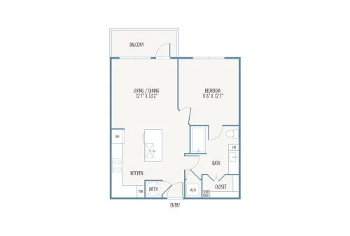 Tribute at the Rim San Antonio Floorplan 4