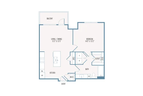 Tribute at the Rim San Antonio Floorplan 6