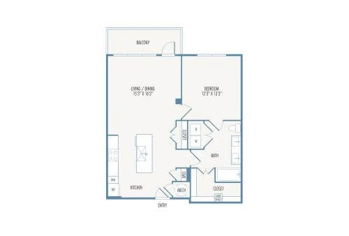 Tribute at the Rim San Antonio Floorplan 8