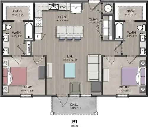 Vecina Apartment Villas Floor plan 11
