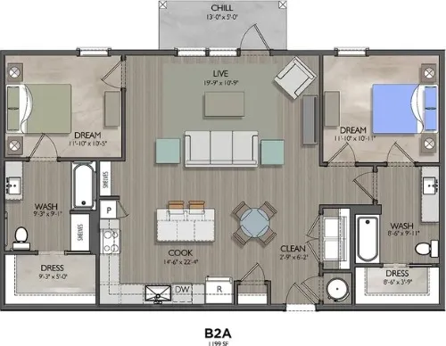 Vecina Apartment Villas Floor plan 13
