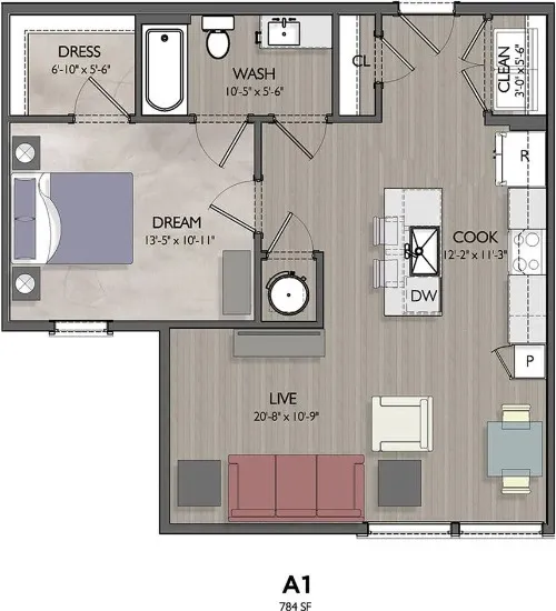 Vecina Apartment Villas Floor plan 4