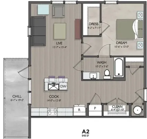 Vecina Apartment Villas Floor plan 5