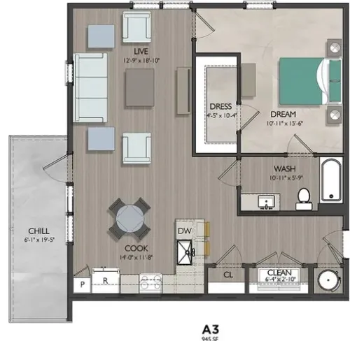 Vecina Apartment Villas Floor plan 6